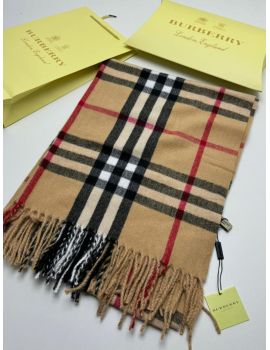 Шарф мужской  Burberry бежевый 03112500