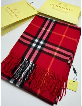 Шарф мужской  Burberry красный 03112504