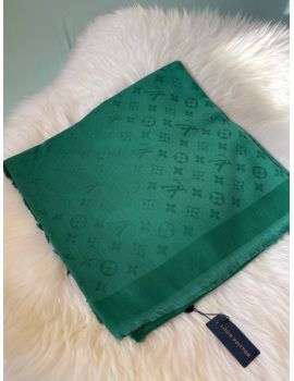 Платок louise Vitton зеленый 07082401