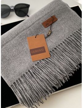 Палантин женский GERUNSI  теплый серый 24112509