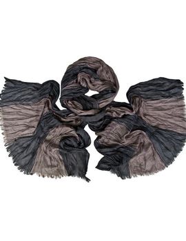 Мужской жатый шарф Tranini 0451 PAL 2 из хлопка с вискозой