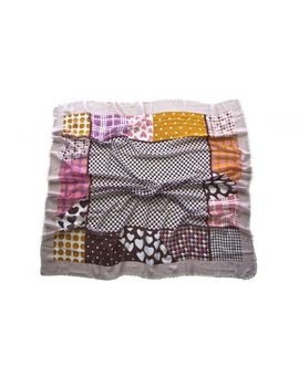 Платок Tranini из хлопка с вискозой бежевый 0179