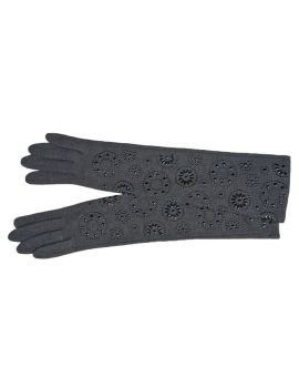 Перчатки удлиненные женские Tranini из шерсти 40801