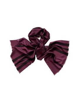 Шарф мужской шерсти и шелка Tranini  01272  сирень