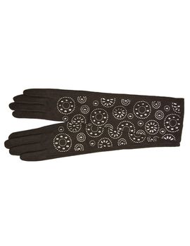 Перчатки удлиненные женские Tranini из шерсти 40803