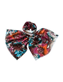 Палантин Tranini из шёлка и шерсти 0003