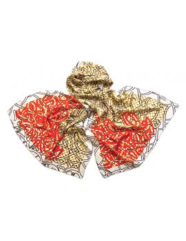 Палантин Tranini из шёлка 1627 белый