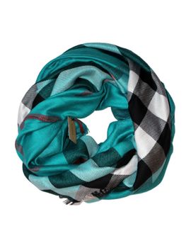 Платок Burberry цвета морской волны, 2111/1