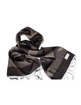 Шарф мужской шерстяной Tranini 01182 коричневый