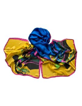 Палантин женский шёлковый Tranini  1055