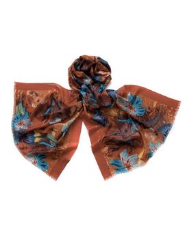 Палантин Tranini 0378 PAL 9  шелк и  шерсть