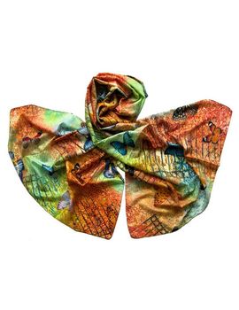 Палантин Tranini 0629 PAL 5  шелк и  вискоза