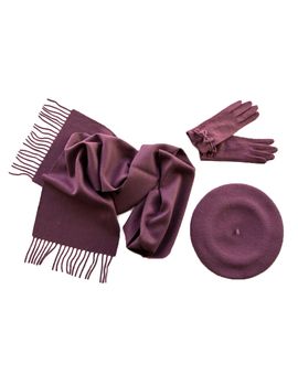 Комплект женский Tonak+Tranini  берет+шарф+перчатки 331