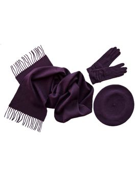 Комплект женский Tonak+Tranini  берет+шарф+перчатки 64