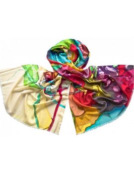 Палантин Tranini 0801 PAL 9  шелк и  шерсть