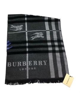 Шарф мужской  Burberry серый 1-0004