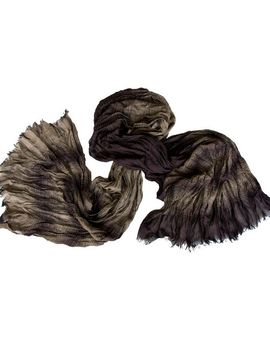 Мужской жатый шарф Tranini 0376 PAL 2 из хлопка с вискозой