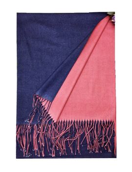 Палантин Cashmere Сиренево-розовый, 8002