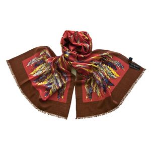 Палантин Tranini из шёлка и шерсти 1076