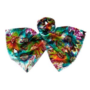 Палантин Tranini из шёлка и шерсти 0001