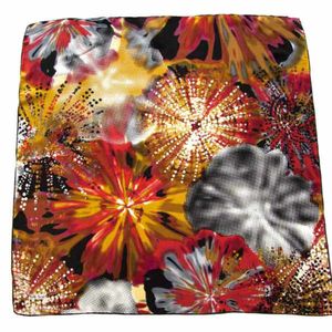 Платок  шёлковый Tranini премиум красный 5978 PLATOK 3