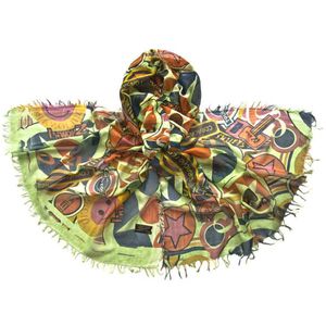 Палантин Tranini из микромодала    разноцветный 5403 PAL 4