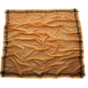 Платок Tranini из микромодала  оранжевый 0151 PLATOK 12