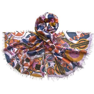 Палантин Tranini из микромодала    разноцветный 5404 PAL 4