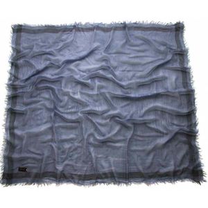 Платок Tranini из микромодала  синий 0144 PLATOK 12