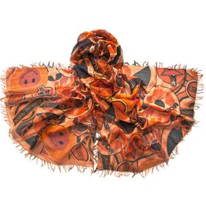 Палантин Tranini из микромодала    разноцветный   5409 PAL 4