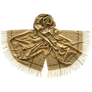 Палантин Tranini шерстяной бежевый    0480 PAL 13