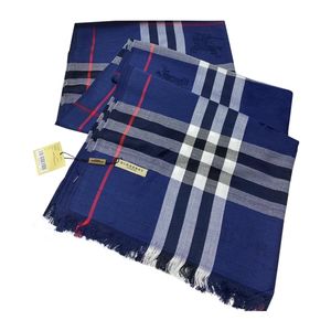 Палантин Burberry В0011синий