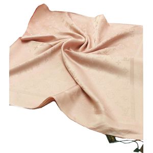 Шелковый брендовый платок 200202 розовый