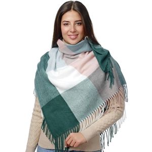 Платок Cashmere зеленый 190930