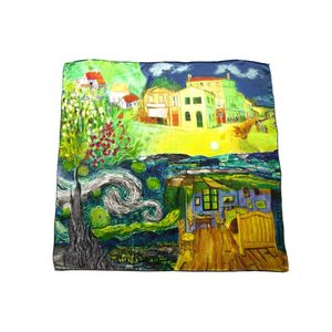 Платок шёлк премиум Tranini 0126 PLATOK 17