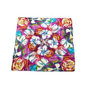 Платок женский Tranini шёлковый 0201  105*105