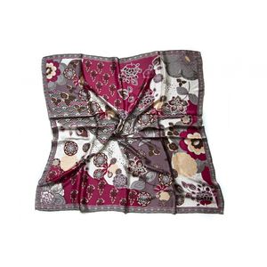 Платок женский Tranini шёлковый 0453  105*105