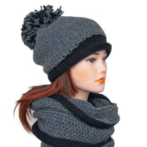 Комплект молодежный Tranini 5080 шапка и снуд