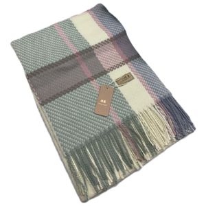 Палантин женский Cashmere  бирюзовый 181125