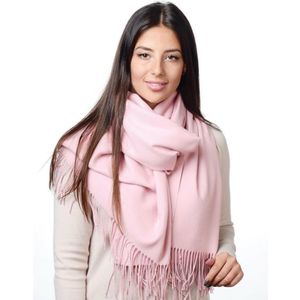 Палантин женский Cashmere  розовый 211102