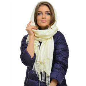 Палантин женский Cashmere  белый 211109