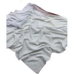 Шелковый платок HERMES белый 100103