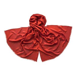 Палантин Tranini 4741 PAL 4 шерстяной красный