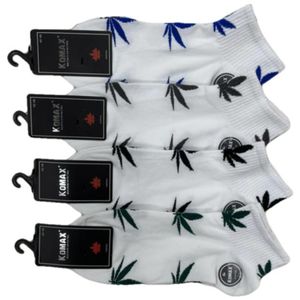 Носки мужские средней длины белые 5 пар  KOMAX T0002