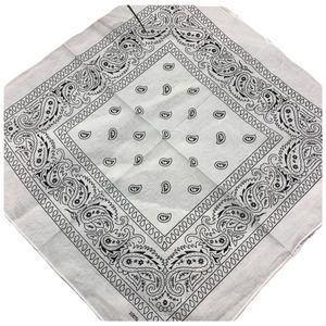 Бандана из хлопка белая 140501