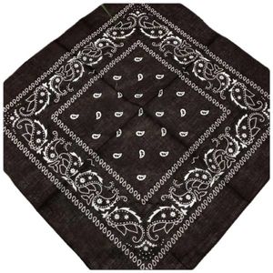 Бандана из хлопка черная 140502