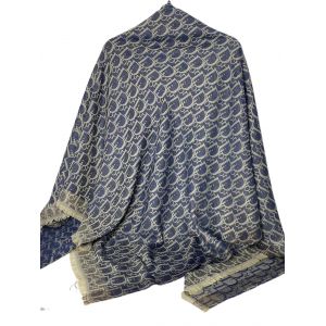 Женский платок Dior  310503 голубой