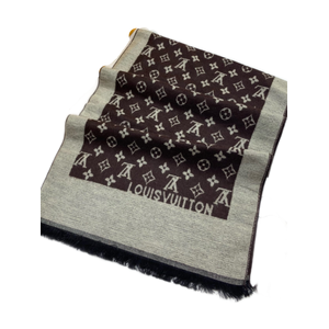 Шарф мужской теплый 711214 коричневый