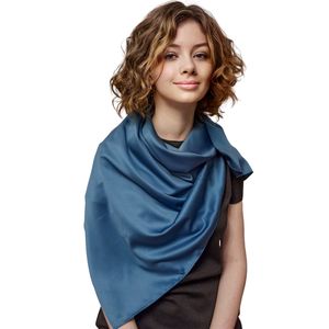Шелковый платок Dulanna синий 260120
