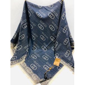 Платок Gucci черный с люрексом 050814